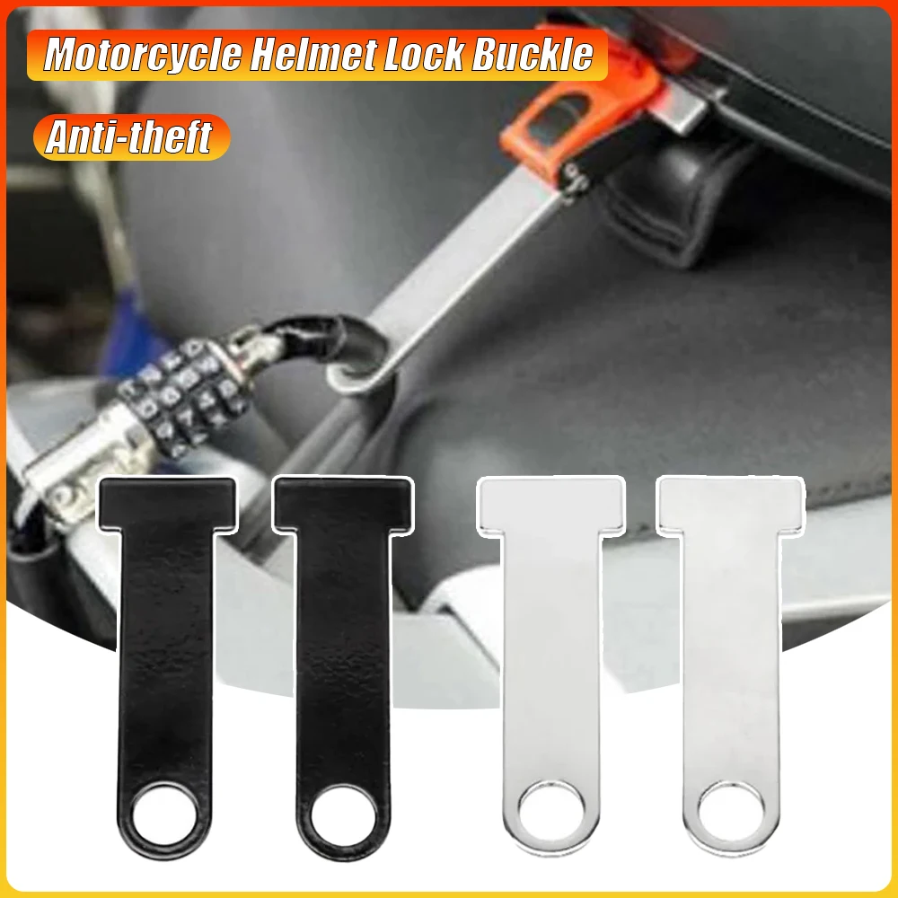 Quick Release Buckle Motorcycle Helmet - 1 คู่ ตัวล็อกหมวกกันน็อคมอเตอร์ไซค์กันขโมย ตัวยึดแบบปลดเร็ว ตัวเชื่อมต่อที่มั่นคง อุปกรณ์เสริมมอเตอร์ไซค์