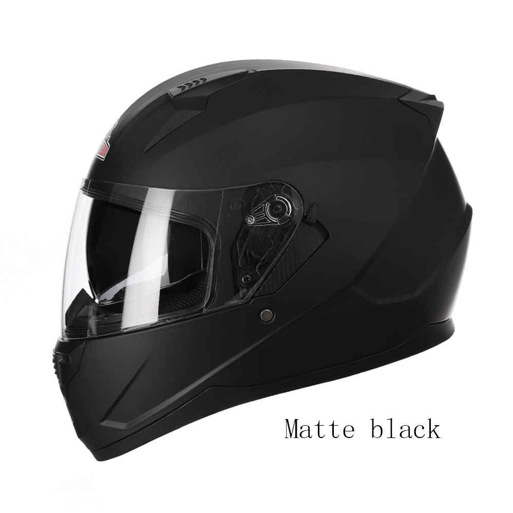 Full Face Motorcycle Helmet With Bluetooth - หมวกกันน็อครถจักรยานยนต์ Full Face Double Lens Capacete