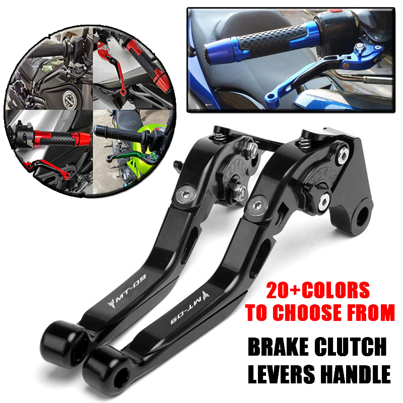 สำหรับ YAMAHA MT-09 MT09 MT mt - Cnc Aluminum Adjustable Brake Clutch Levers บทวิจารณ์และราคา