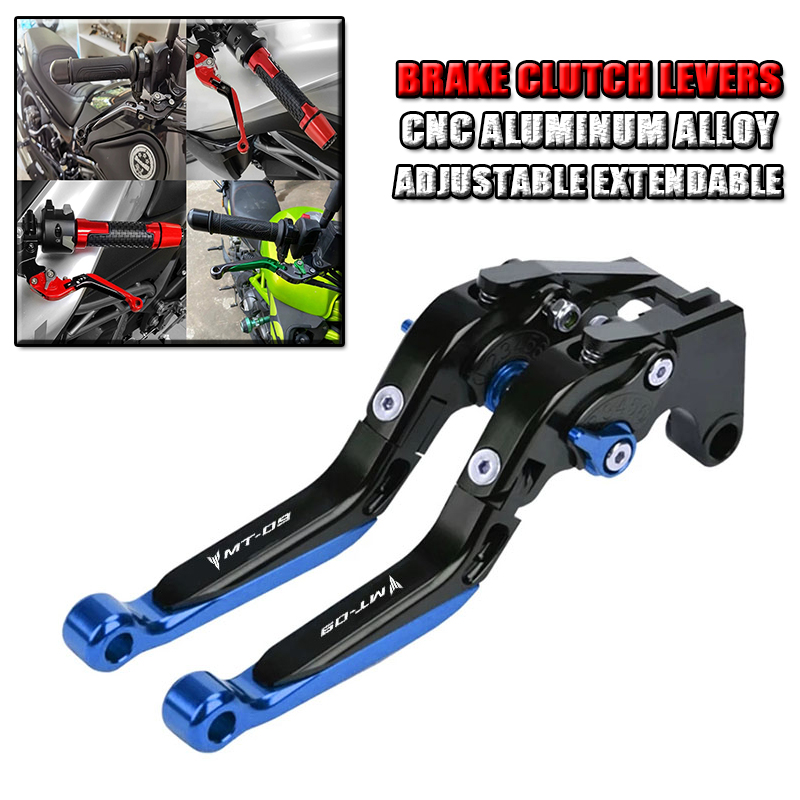 สำหรับ YAMAHA MT-09 MT09 MT mt - Cnc Aluminum Adjustable Brake Clutch Levers บทวิจารณ์และราคา