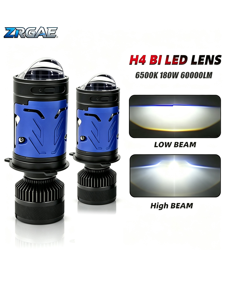 หลอดไฟโปรเจคเตอร์ LED ขนาดเล็ก - Universal Motorcycle Led Headlight Projector บทวิจารณ์และราคา