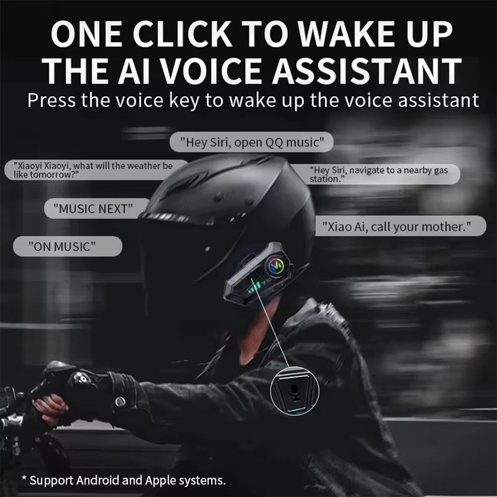 ชุดหูฟังบลูทูธสำหรับหมวกกันน็อ - Full Face Motorcycle Helmet With Bluetooth บทวิจารณ์และราคา