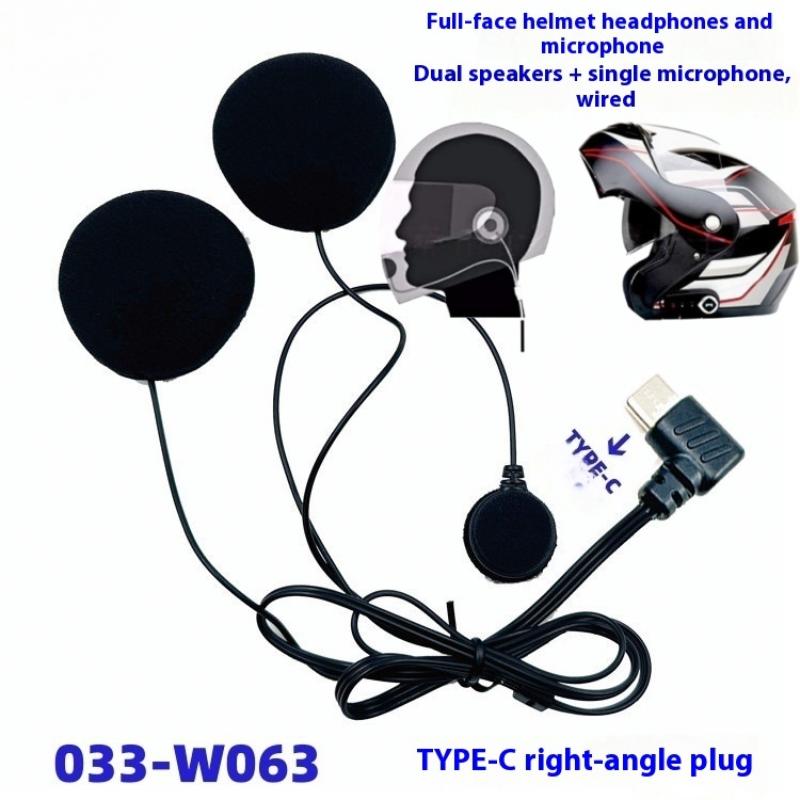 1 ชิ้น Type-C ปลั๊ก HD ลดเสียง - Full Face Motorcycle Helmet With Bluetooth บทวิจารณ์และราคา