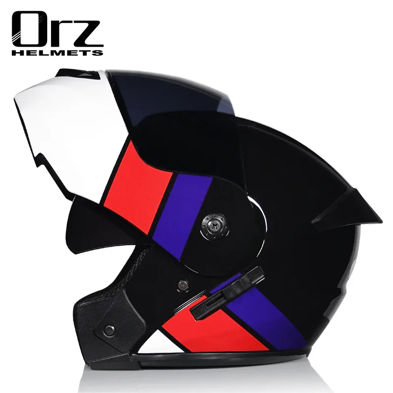 Orz901 เลนส์คู่ Full Face Raci - Dual Visor Motorcycle Racing Helmet บทวิจารณ์และราคา