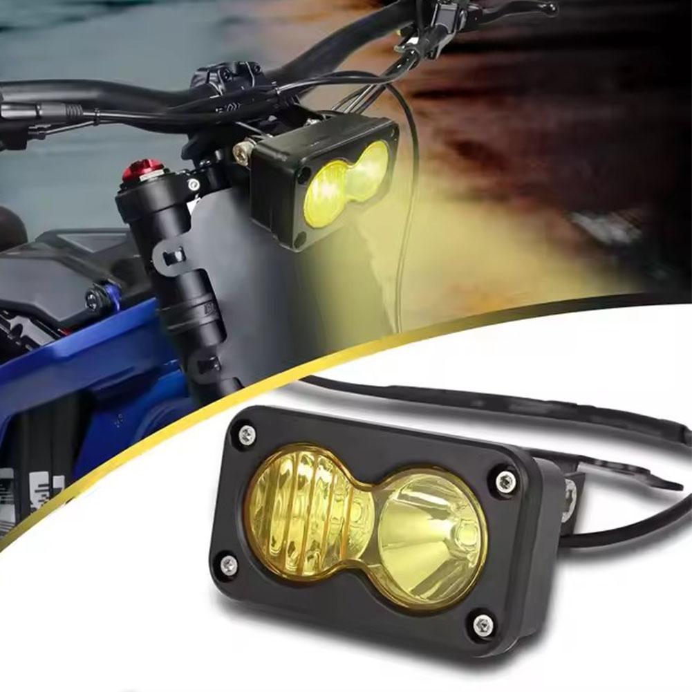 20W LED ไฟหน้า 3 นิ้ว Square F - Universal Motorcycle Led Headlight Projector บทวิจารณ์และราคา