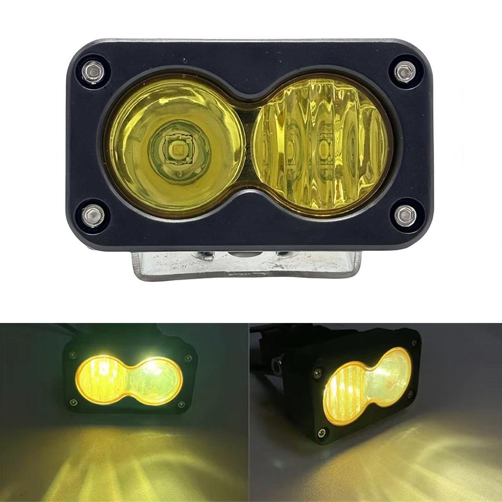20W LED ไฟหน้า 3 นิ้ว Square F - Universal Motorcycle Led Headlight Projector บทวิจารณ์และราคา