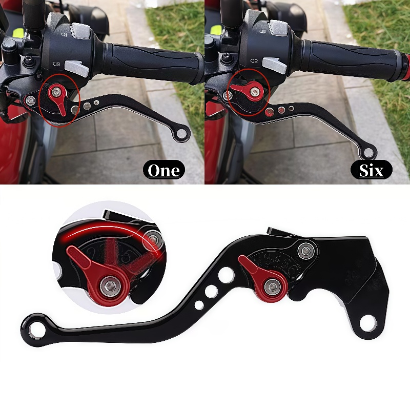 ก้านเบรกสำหรับ TRIUMPH TIGER 1 - Cnc Aluminum Adjustable Brake Clutch Levers บทวิจารณ์และราคา