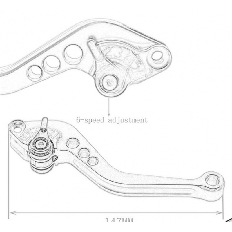 สำหรับฮอนด้า CBR954RR CBR 954  - Cnc Aluminum Adjustable Brake Clutch Levers บทวิจารณ์และราคา