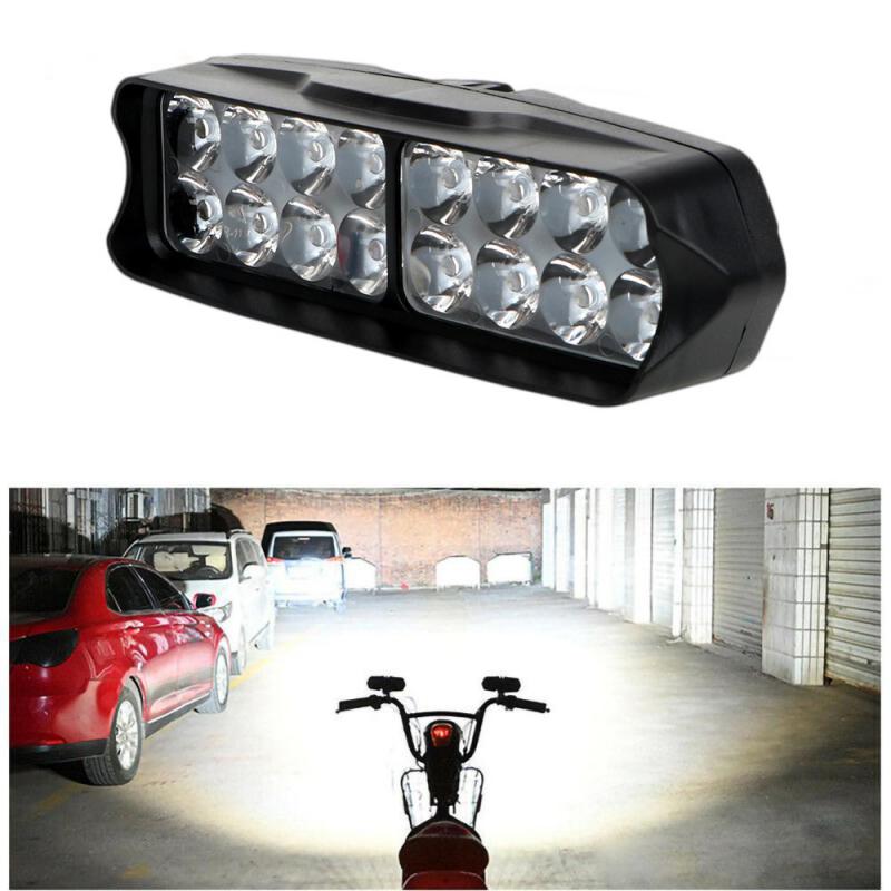 ไฟหน้ารถจักรยานยนต์12V จุดหลอด - Universal Motorcycle Led Headlight Projector บทวิจารณ์และราคา