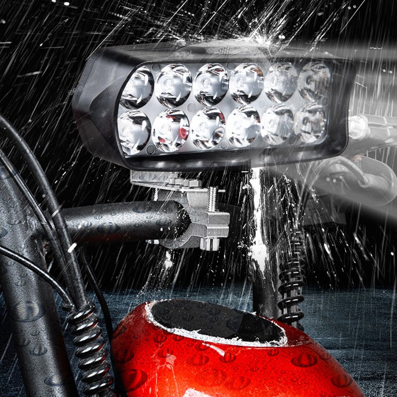 ไฟหน้ารถจักรยานยนต์12V จุดหลอด - Universal Motorcycle Led Headlight Projector บทวิจารณ์และราคา